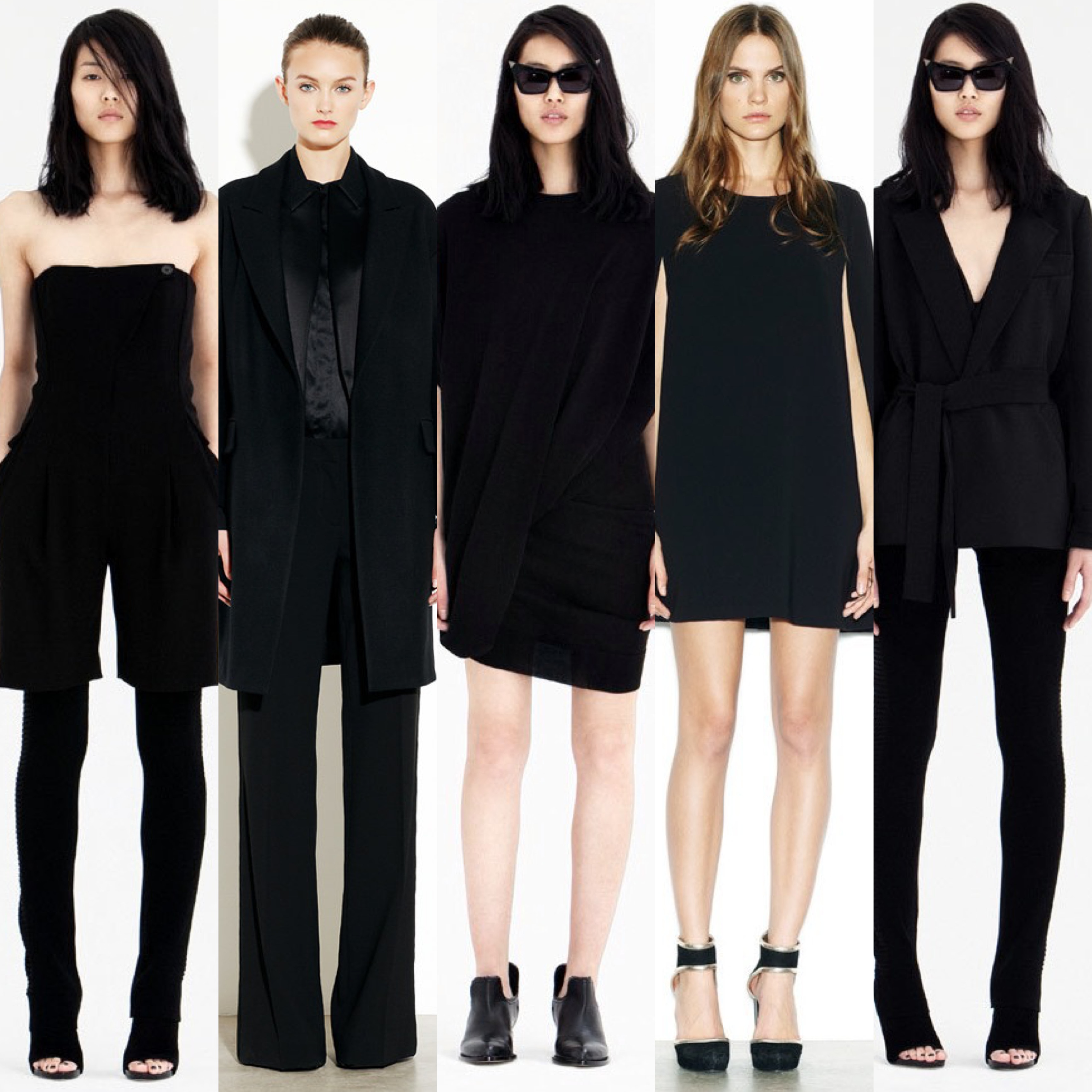 ALL BLACK: RUNWAY STYLE
